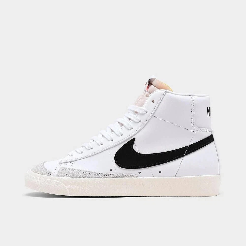 Mens Size 10 - Nike Blazer Mid 77 Black White Sneakers Retro Shoes CZ1055-100
